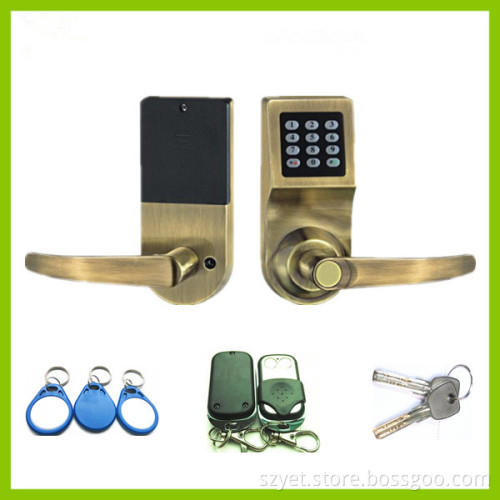 high quality digital door lock electronic door lock with wireless remote control